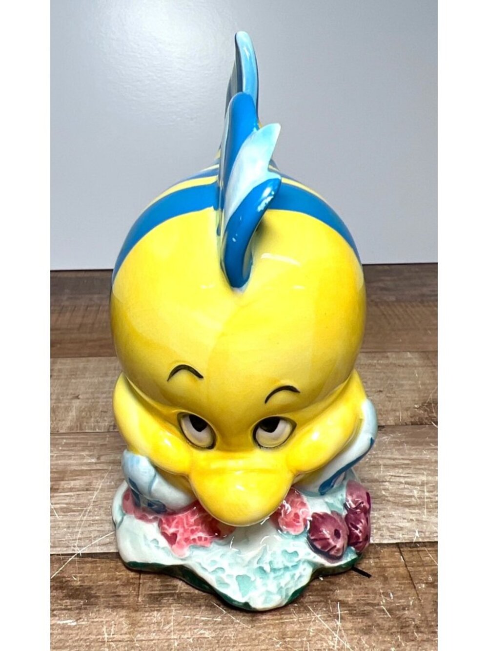 Disney Flounder Ceramic Porcelain Figurine from Little Mermaid